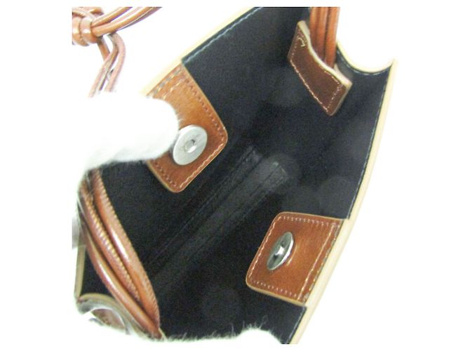 Bolso/Clutch de Cuero TANGLE SM de Jil Sander Castaño - vista 4