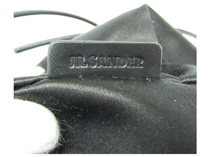 Borsa con coulisse Jil Sander Nero - vista 8