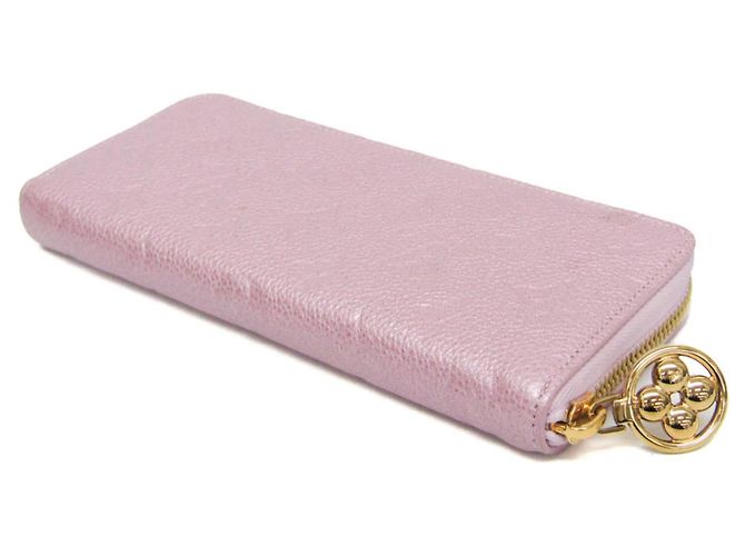 Cartera Clemence Empreinte Louis Vuitton Rosa - vista 2