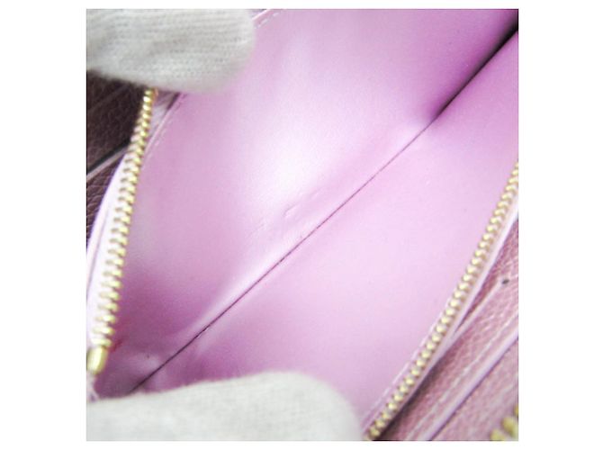 Cartera Clemence Empreinte Louis Vuitton Rosa - vista 4