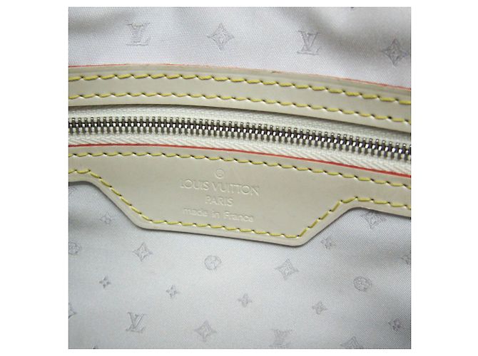 Louis Vuitton Suhali Lockit PM Handtasche Weiß - Ansicht 17