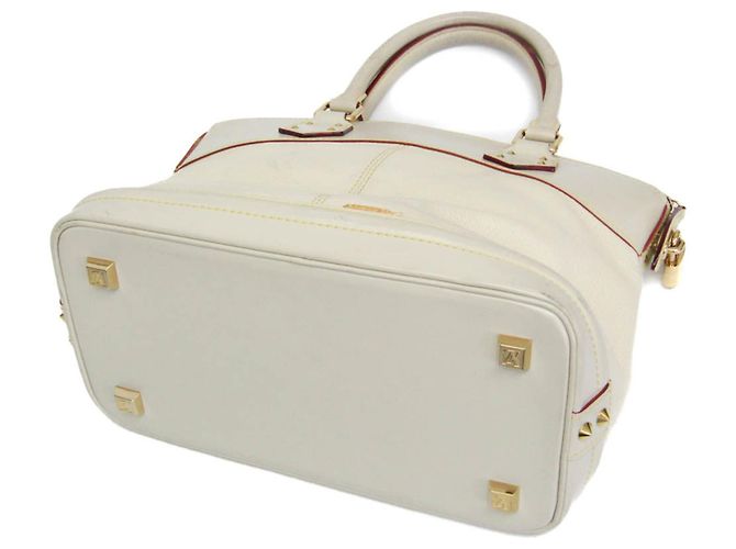 Louis Vuitton Suhali Lockit PM Handtasche Weiß - Ansicht 2
