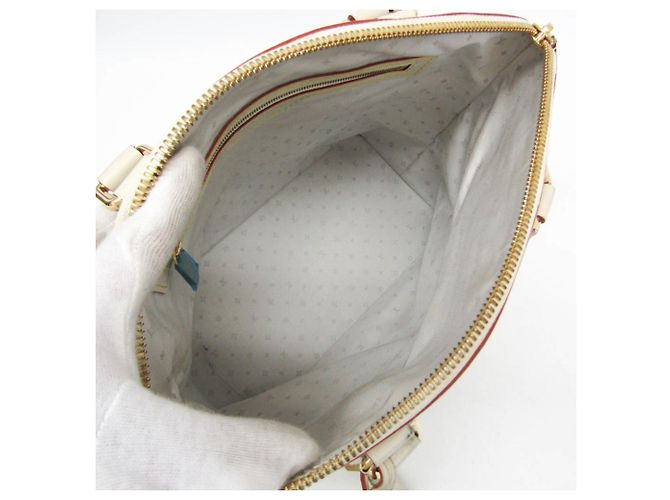 Louis Vuitton Suhali Lockit PM Handtasche Weiß - Ansicht 3