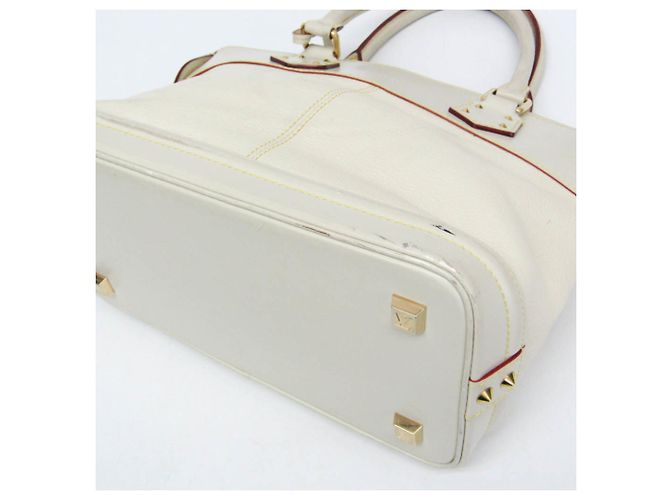 Louis Vuitton Suhali Lockit PM Handtasche Weiß - Ansicht 4