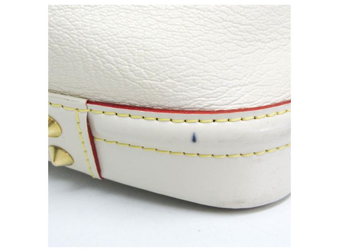 Louis Vuitton Suhali Lockit PM Handtasche Weiß - Ansicht 6