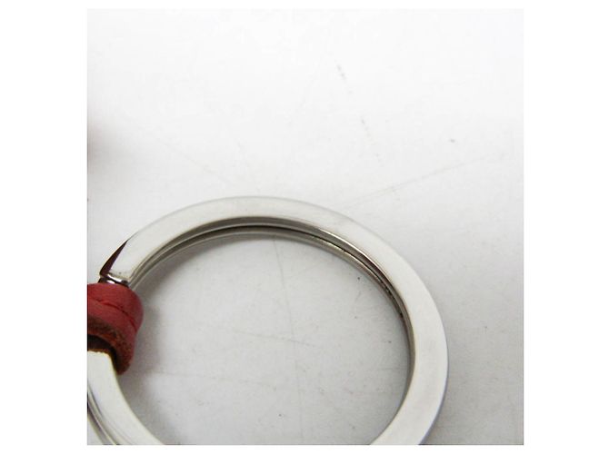 Ring Chaveiro Hermès Carmen Uno Dos Marrom Rosa - vista 8