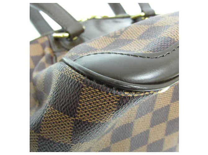 Borsa a Spalla Donna Louis Vuitton Damier Verona PM N41117 Damier ebene - vista 4