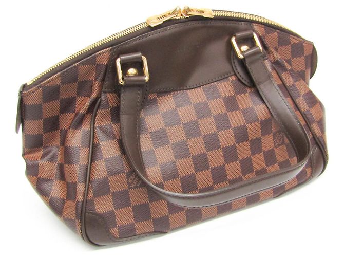 Borsa a Spalla Donna Louis Vuitton Damier Verona PM N41117 Damier ebene - vista 7