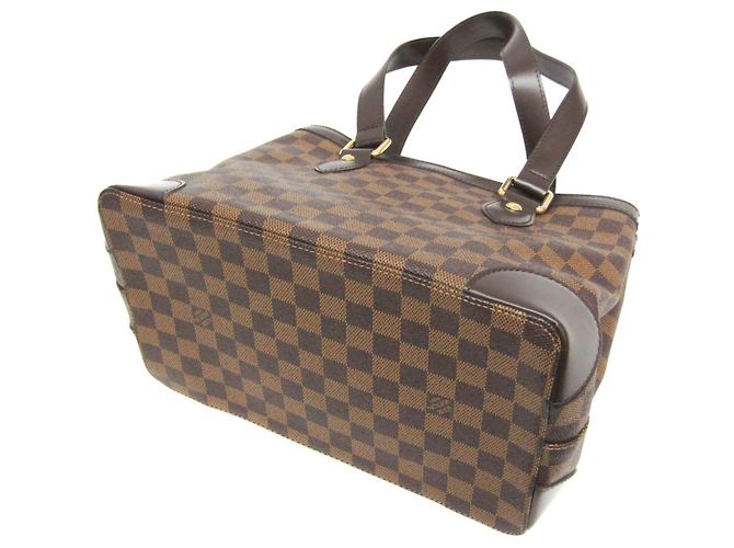 Borsa a mano Louis Vuitton Damier Hampstead PM N51205 per donne Damier ebene - vista 3