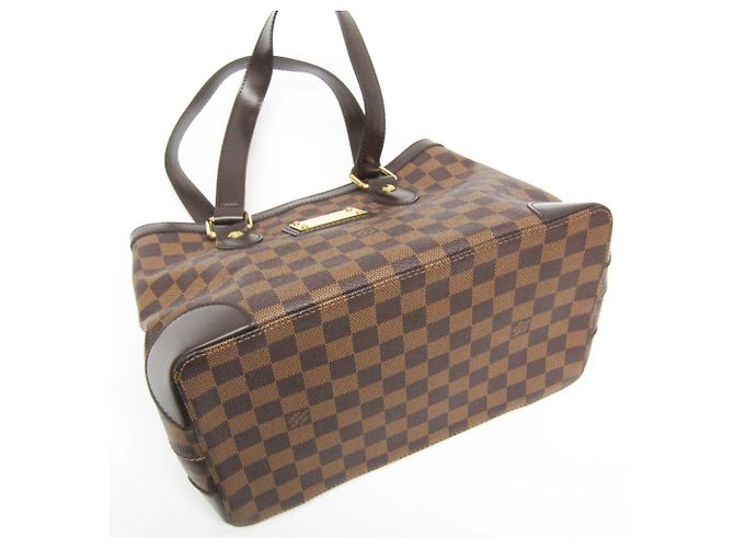 Borsa a mano Louis Vuitton Damier Hampstead PM N51205 per donne Damier ebene - vista 5