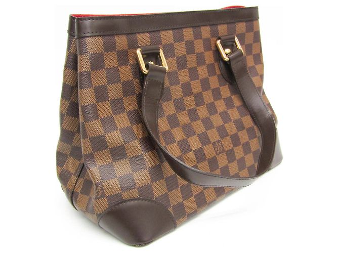Borsa a mano Louis Vuitton Damier Hampstead PM N51205 per donne Damier ebene - vista 6