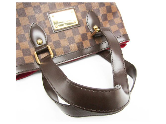 Borsa a mano Louis Vuitton Damier Hampstead PM N51205 per donne Damier ebene - vista 9
