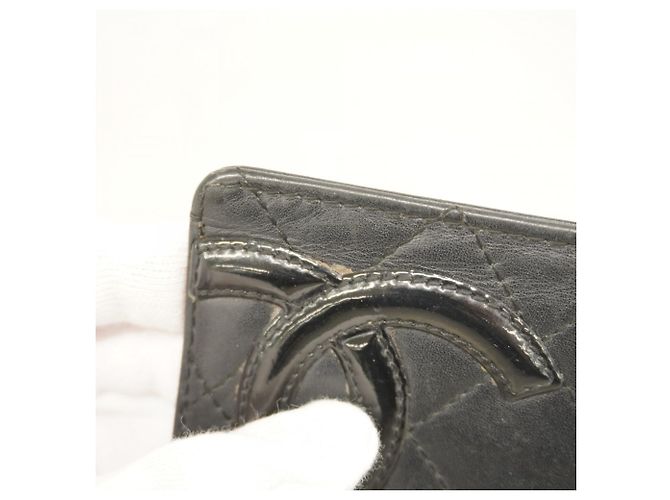 Visitenkartenetui Chanel Cambon Schwarz - Ansicht 5