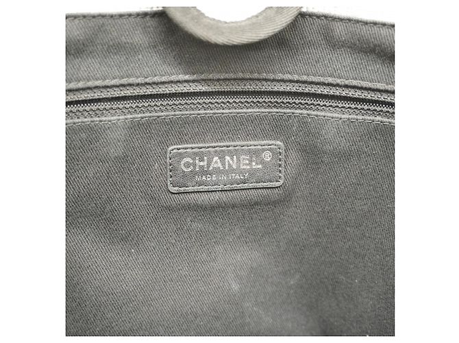 Chanel Deauville Canvas Tote Bag Braun - Ansicht 5