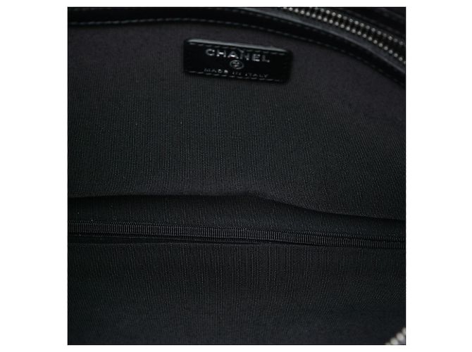 Clutch La Pausa in tela nera media di Chanel Nero - vista 4