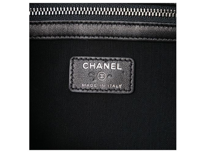 Clutch La Pausa in tela nera media di Chanel Nero - vista 5