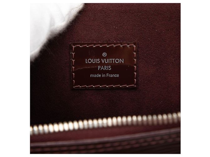 Louis Vuitton Alma GM Epi Elettrico Rosso Bordò - vista 5