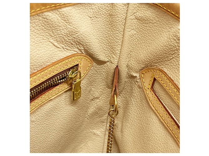 Louis Vuitton Monogram Bucket PM Tote Bag Brown - view 6
