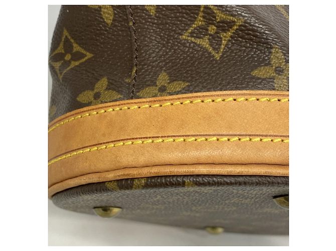 Louis Vuitton Monogram Bucket PM Tote Bag Brown - view 7