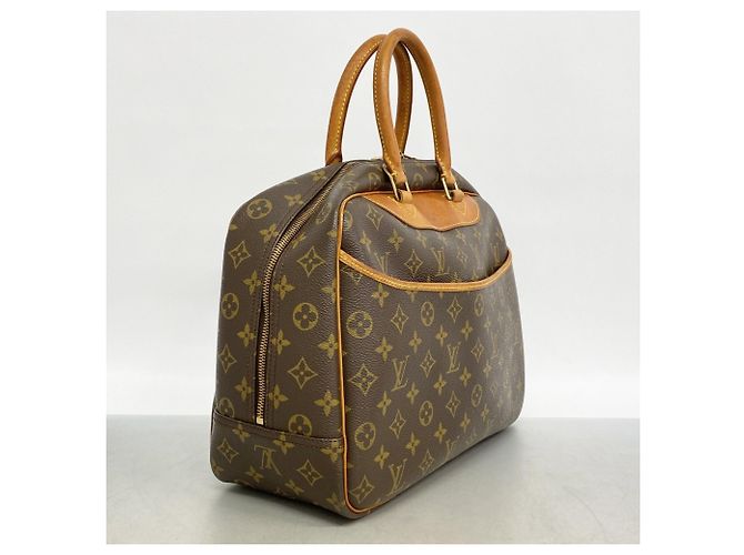 Borsa Deauville Monogram Louis Vuitton Marrone - vista 2