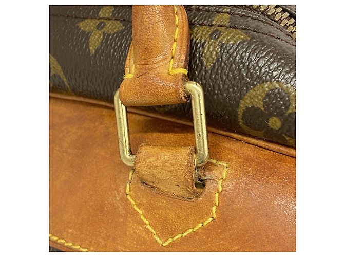 Borsa Deauville Monogram Louis Vuitton Marrone - vista 6
