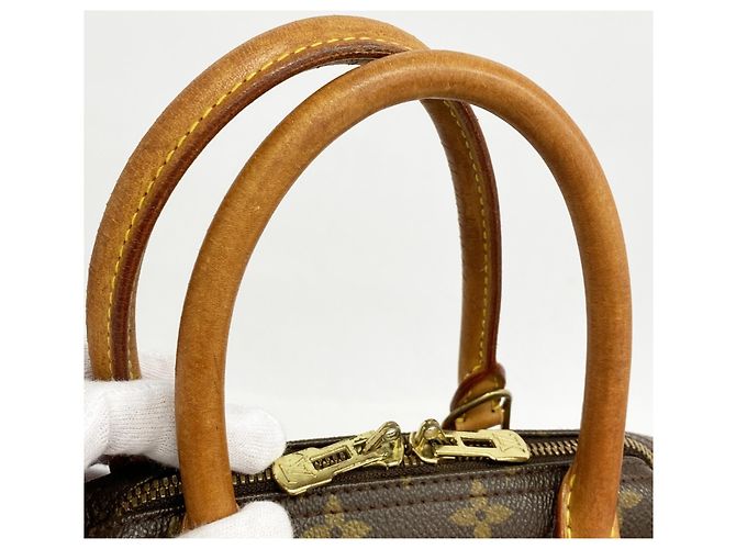 Borsa Deauville Monogram Louis Vuitton Marrone - vista 7