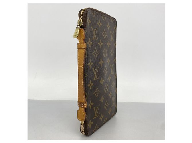 Louis Vuitton Monogram Organizer Voyage Long Wallet Brown - view 2