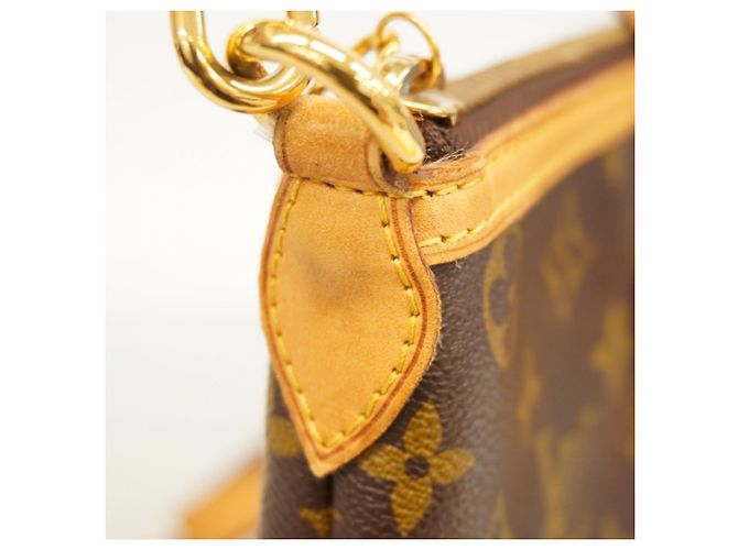 Borsa Louis Vuitton Monogram Palermo PM Marrone - vista 10