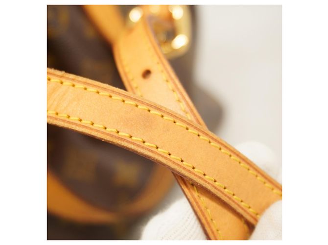 Borsa Louis Vuitton Monogram Palermo PM Marrone - vista 12