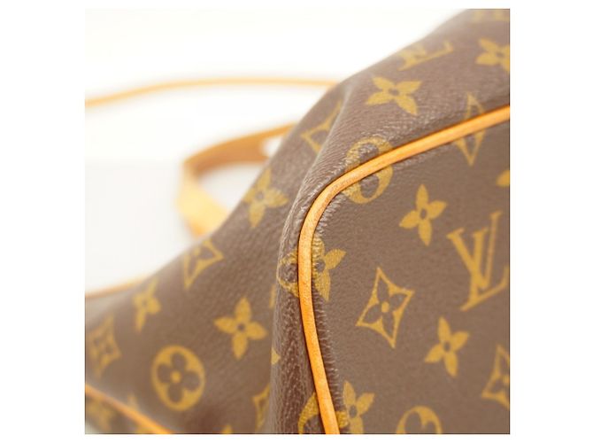 Borsa Louis Vuitton Monogram Palermo PM Marrone - vista 8