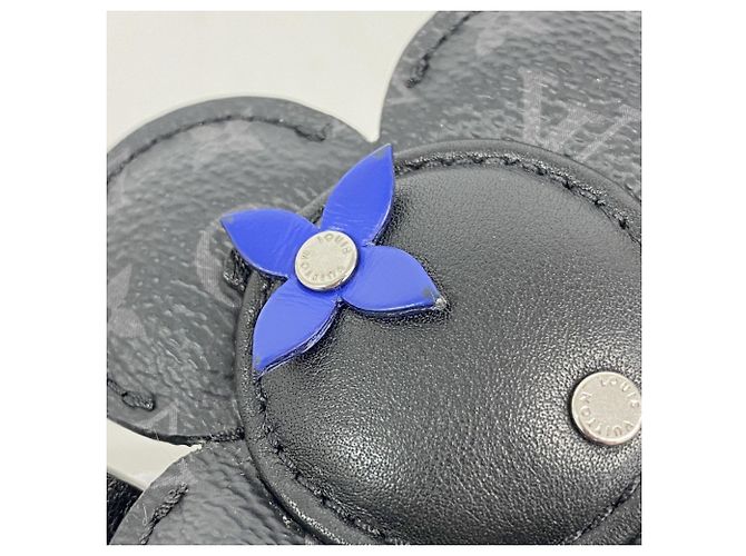 Llave de charm Bijoux Sac Vivienne Monogram Eclipse de Louis Vuitton Negro Plata Azul - vista 4