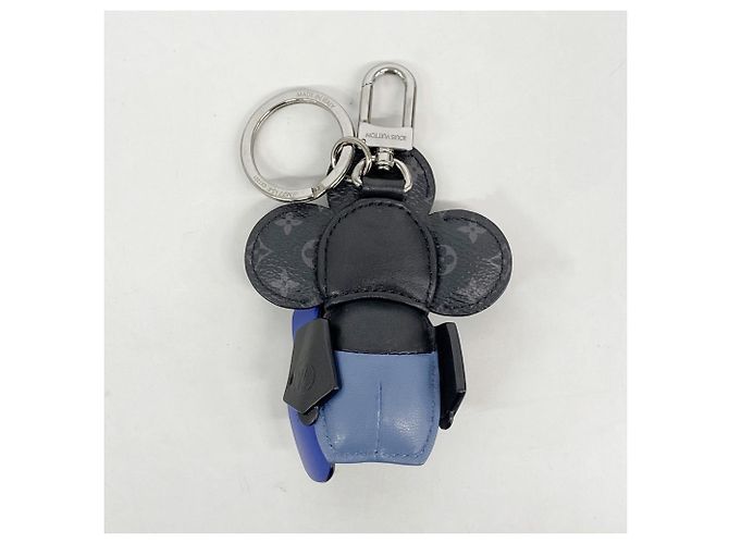 Llave de charm Bijoux Sac Vivienne Monogram Eclipse de Louis Vuitton Negro Plata Azul - vista 5