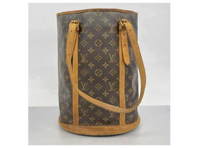 Louis Vuitton Monogram Bucket GM Tote Bag Braun - Ansicht 12