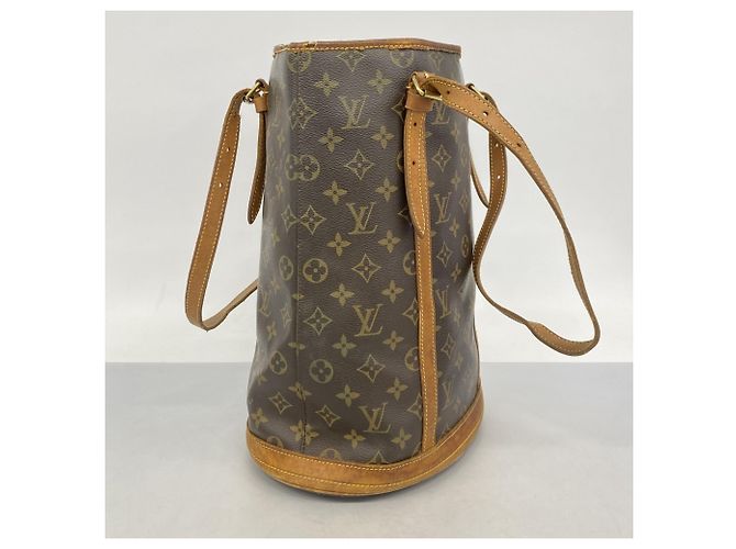 Louis Vuitton Monogram Bucket GM Tote Bag Braun - Ansicht 2