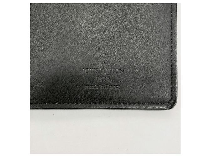 Portafoglio Lungo Brazza Monogram Shadow Louis Vuitton Nero - vista 4