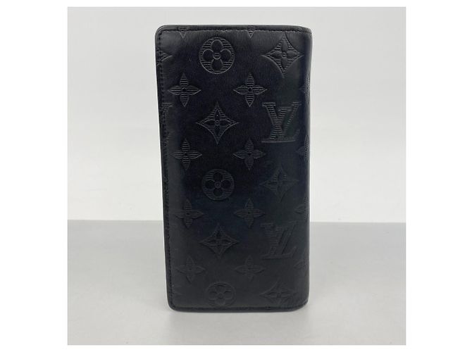 Portafoglio Lungo Brazza Monogram Shadow Louis Vuitton Nero - vista 9