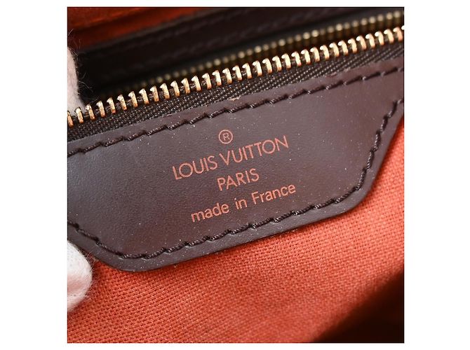 Borsa da viaggio Louis Vuitton Greenwich Damier PM Marrone - vista 4
