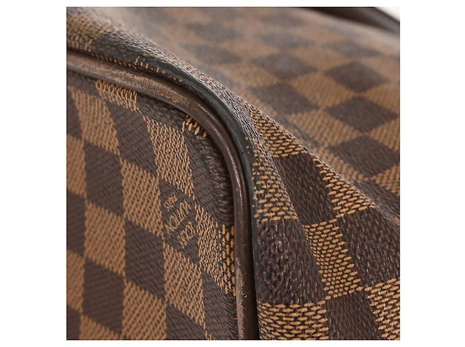 Borsa da viaggio Louis Vuitton Greenwich Damier PM Marrone - vista 7