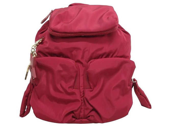 Chloé Mochila de nylon JOY RIDER da See by Chloe Vermelho - vista 4