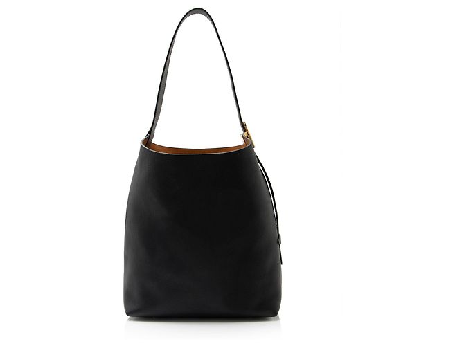Hobo Low Key MM in Pelle di Vitello Louis Vuitton Nero - vista 3