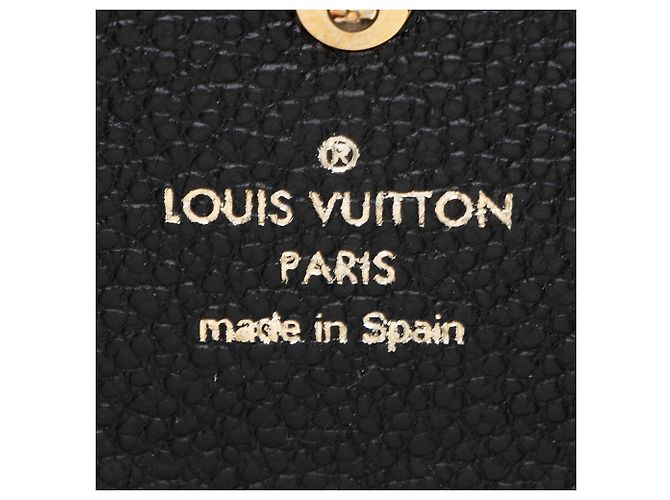 Portafoglio Sarah Monogram Empreinte Louis Vuitton Nero - vista 6