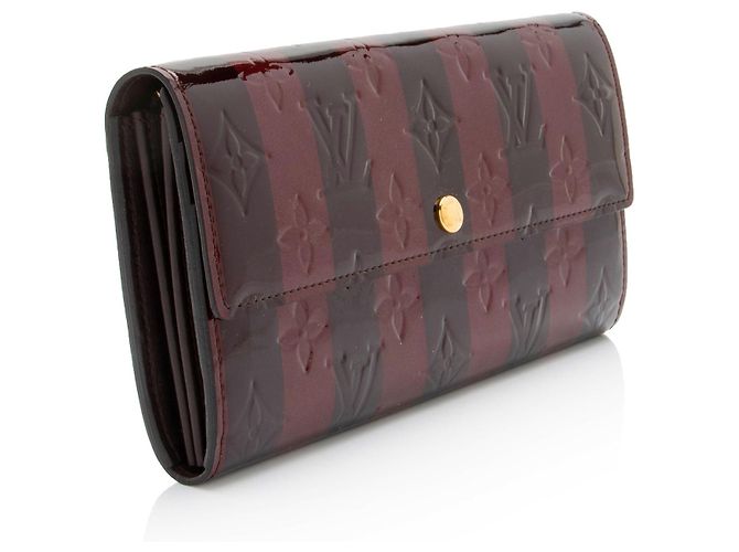 Cartera Sarah Rayures Monogram Vernis Edición Limitada Louis Vuitton Roja - vista 2
