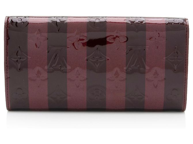 Cartera Sarah Rayures Monogram Vernis Edición Limitada Louis Vuitton Roja - vista 3