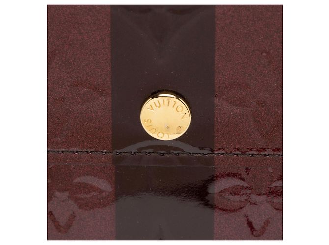 Cartera Sarah Rayures Monogram Vernis Edición Limitada Louis Vuitton Roja - vista 7