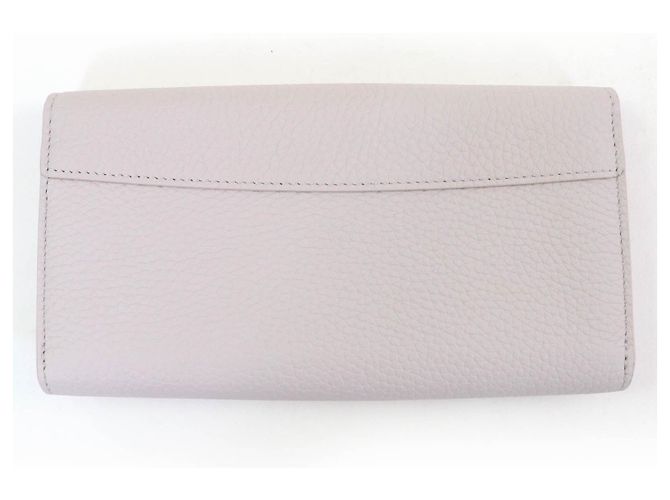 Louis Vuitton Portefeuille Capucines aus Pythonleder Grau - Ansicht 3