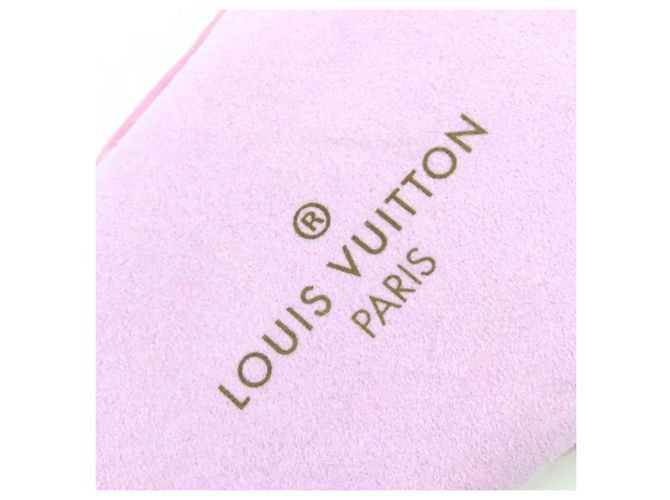 Whisper Pantofole ricamate Monogram Louis Vuitton Rosa - vista 9