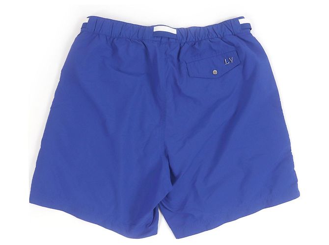 Bermuda de nylon Louis Vuitton Azul - vista 2