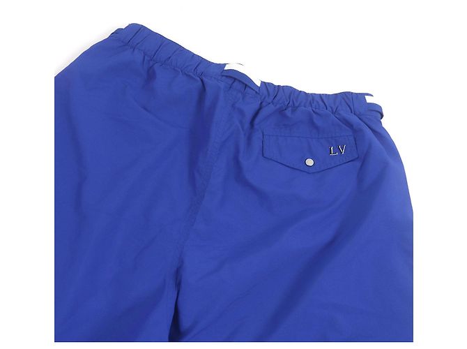 Bermuda de nylon Louis Vuitton Azul - vista 4