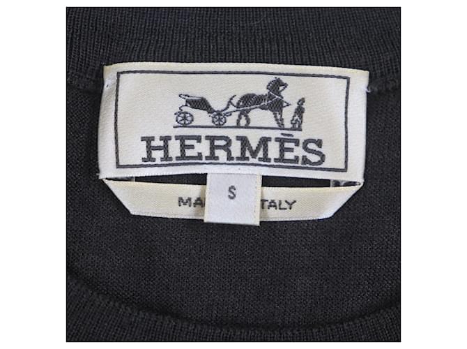 Suéter de cachemira Hermès Castaño Marrón oscuro - vista 6