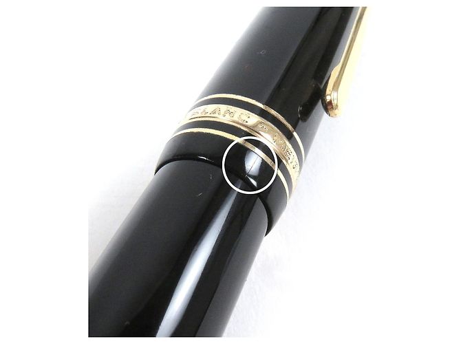 Pluma Montblanc Meisterstück Au750 Negro - vista 12
